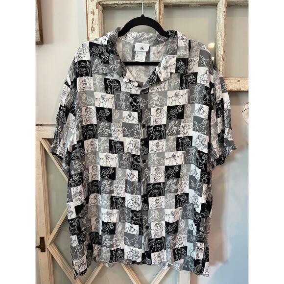 Disney size XXL men’s button down Villans shirt - Picture 1 of 3
